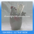 New arrivals!!ceramic kitchen utensils holder with chicken shape